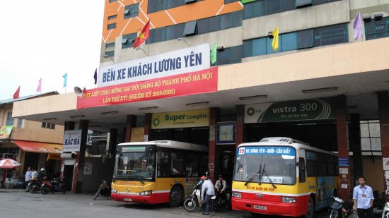 Luong Yen bus station Hanoi