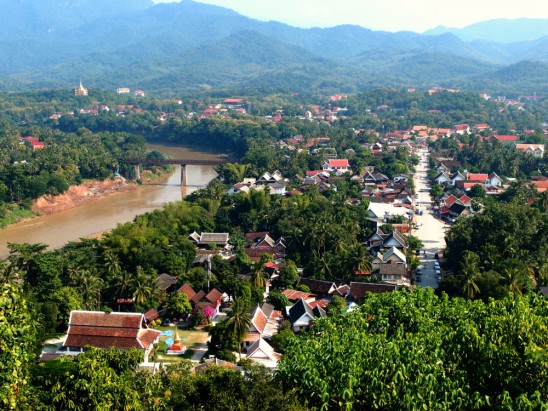 View from Phou Si Hill