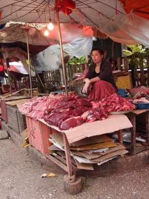 luang prabang morning market