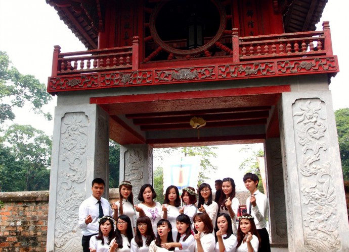 Temple of literature Hanoi