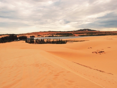 Sand dunes in Mui Ne Vietnam