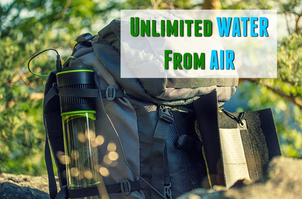 Unlimited Drinking Water from Air